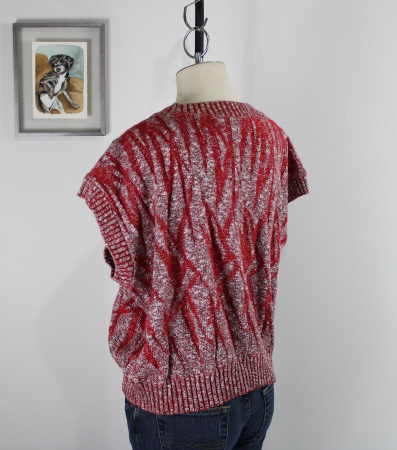 Vintage 1970's Sweater Top by Glamour Knits image 5