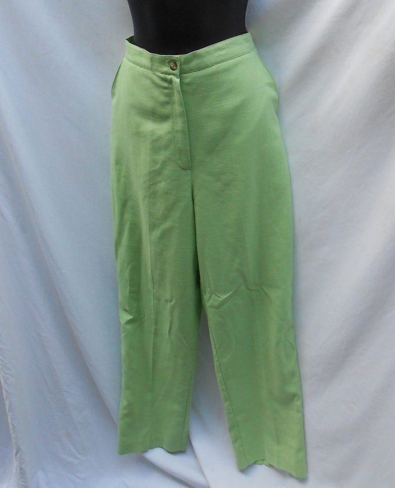 J Vintage 1980/'s90/'s Green Pants by L L.