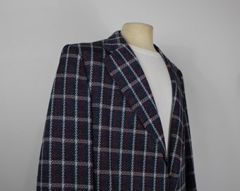 Vintage 1970's Plaid Sports Coat by Continental Club