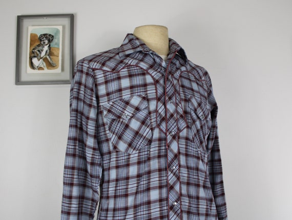 Vintage 1980's Western Shirt by Karman - image 1