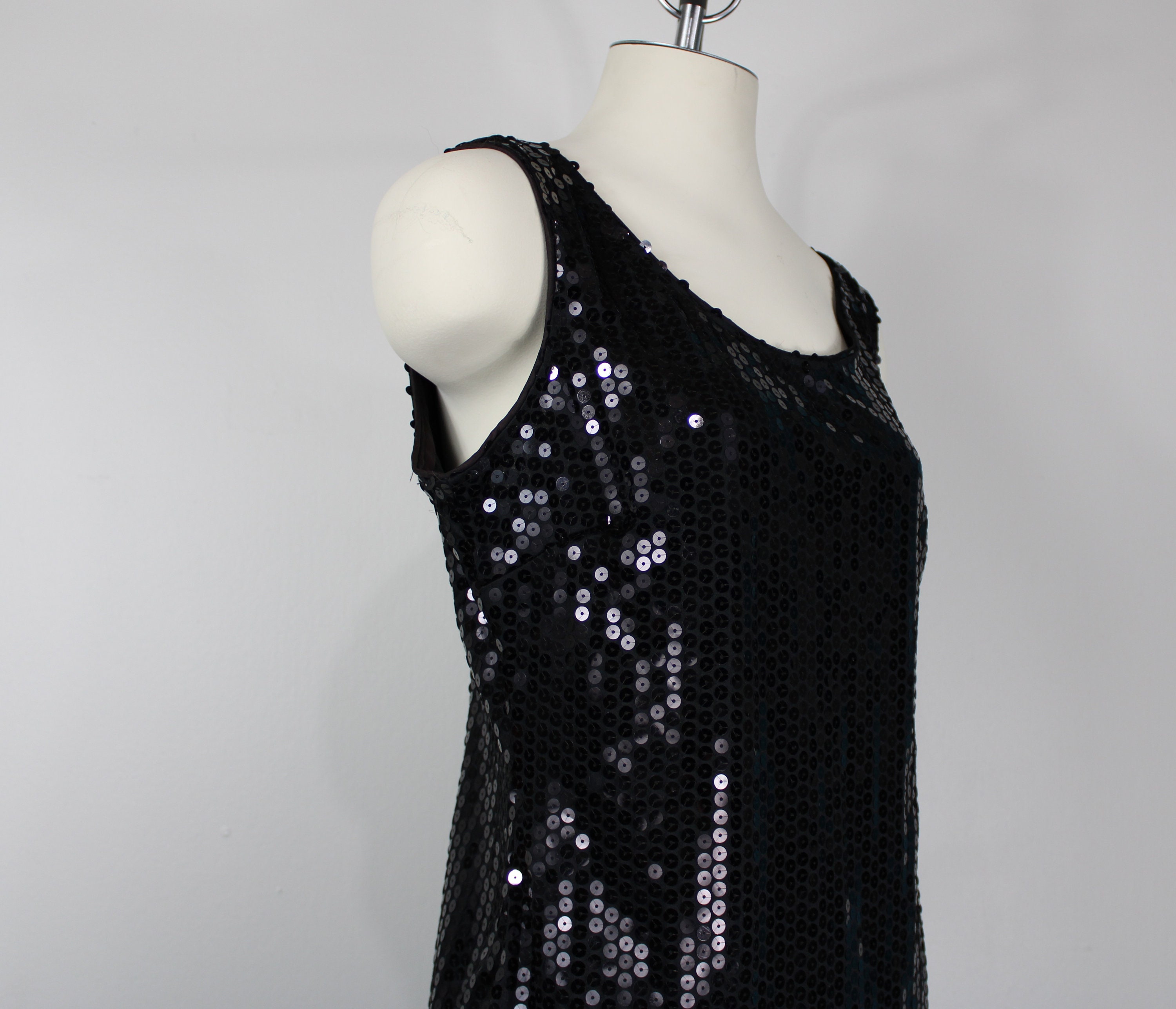 Vintage 1980's Sequin Dress by Glenrob | Etsy