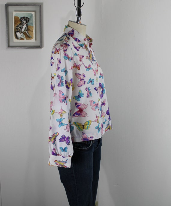 Vintage 1970's/80's Blouse by King James - image 6