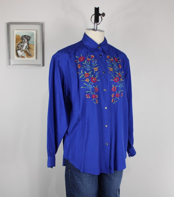 Vintage 1990's Shirt by Liz Sport - image 3