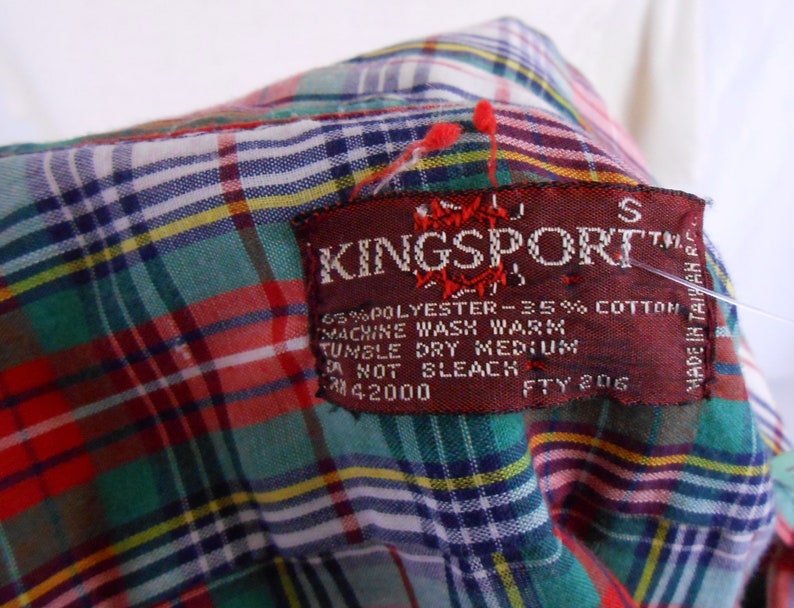 Vintage 1970's Shirt by Kingsport | Etsy