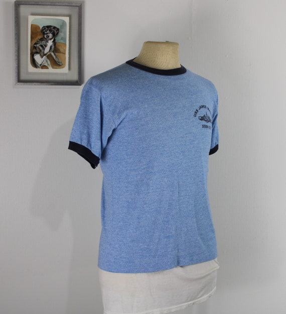 Vintage 1970's Tee Shirt by Russell Athletic - image 2