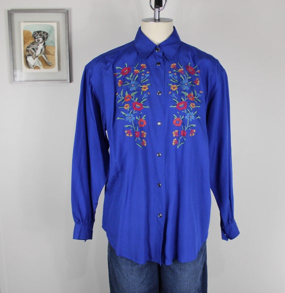 Vintage 1990's Shirt by Liz Sport - image 2