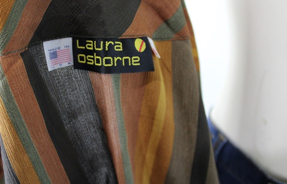 Vintage 1990's Blouse by laura osborne - image 10