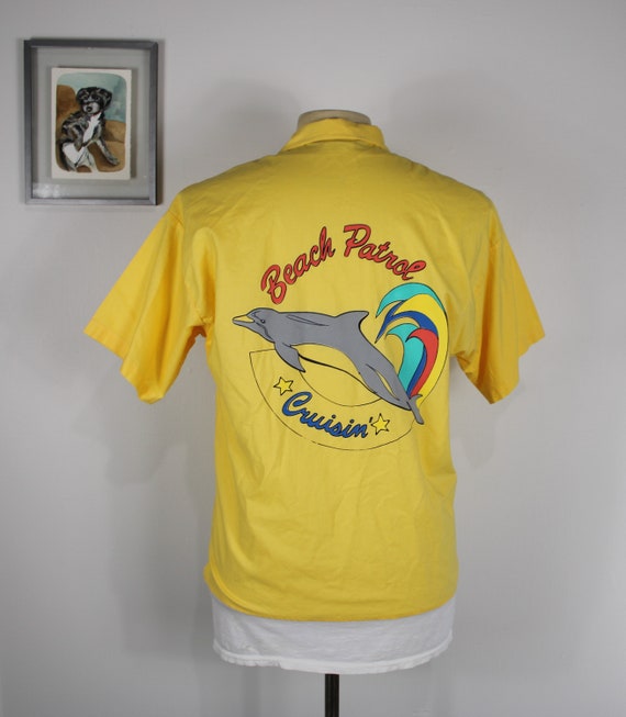 Vintage 1980's Screen Printed Shirt by Dead Center - image 7