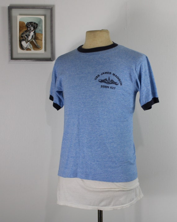 Vintage 1970's Tee Shirt by Russell Athletic - image 4