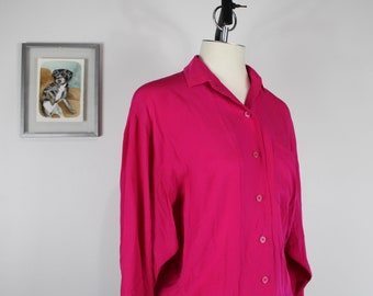 Vintage 1980's/90's Blouse made expressly for Saks Fifth Avenue