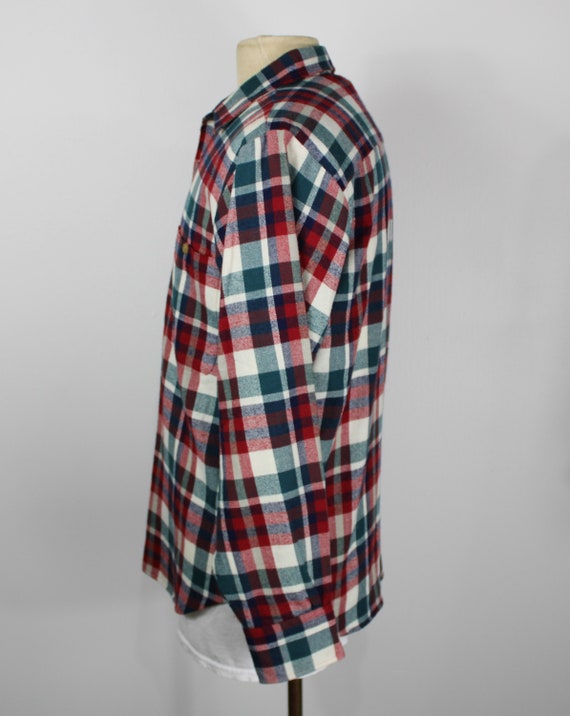 Vintage 1980's Flannel by Arrow Sport - image 4