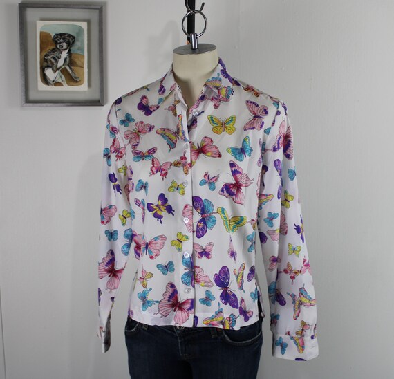 Vintage 1970's/80's Blouse by King James - image 2