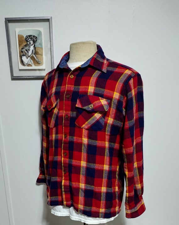 Vintage 1970's Flannel by Woodland