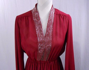 Vintage 1970's Dress by Dan Lee Couture LTD