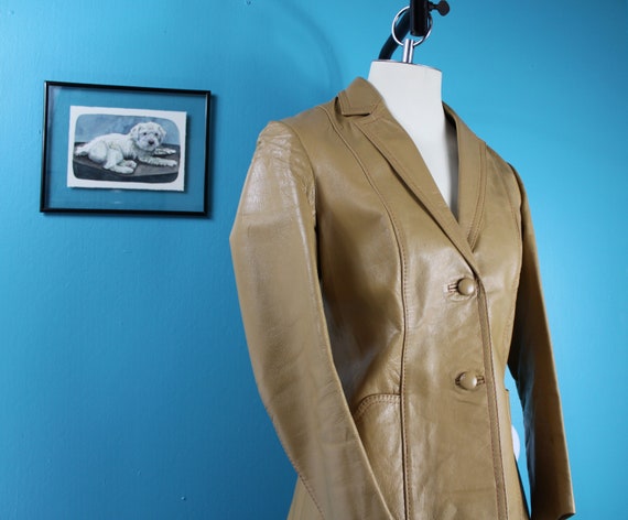 Vintage 1970's Leather Jacket