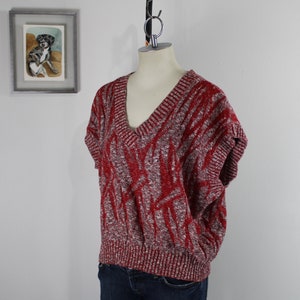 Vintage 1970's Sweater Top by Glamour Knits image 7