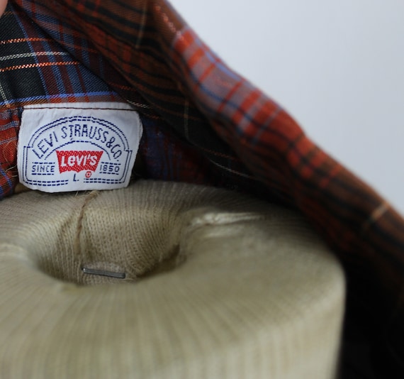 1970s Levis Western Scene Point Collar Shirt main image 1