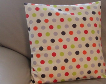 Cushion cover for outside and inside "colorful dots" 40 x 40 cm