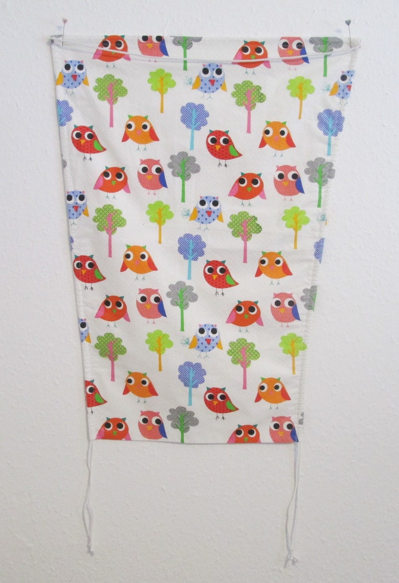 Sun sail/sun protection/stroller sail owls image 1