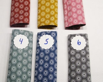 Gurtpolster/Gurtschoner zum Wenden, verschiedene Stoffe, Baumwolle