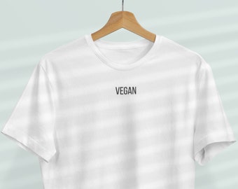 Camisa vegana, ropa vegana, camiseta vegana, regalo vegano, amigos no comida