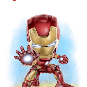 Iron Man / Tony Stark personalisierte Grußkarte