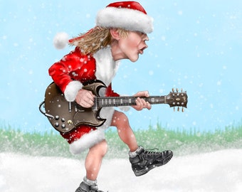 アンガス・ヤングの直筆サイン入り AC/DC ファンコ ポップ #91 - Etsy 日本