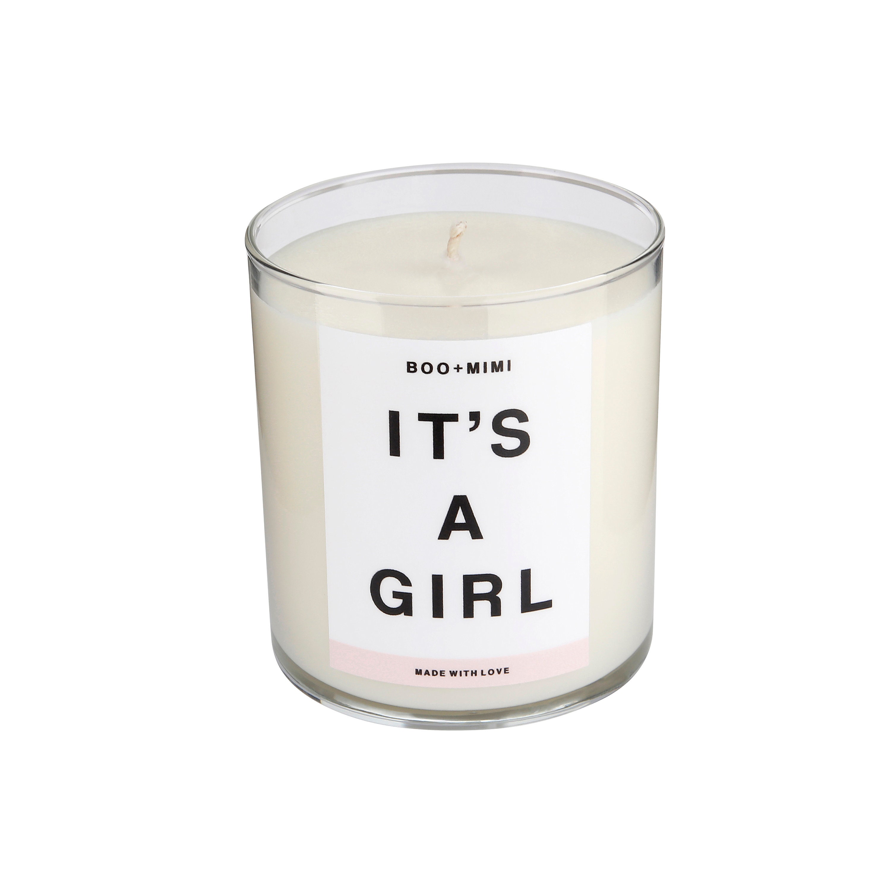 It's a Girl CANDLE Etsy