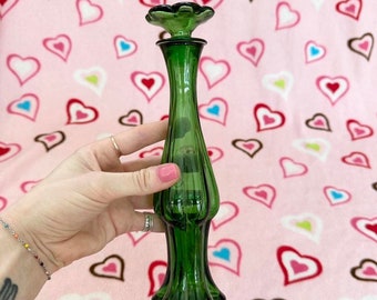 Vintage Avon Emerald Green Bud Vase - Etsy