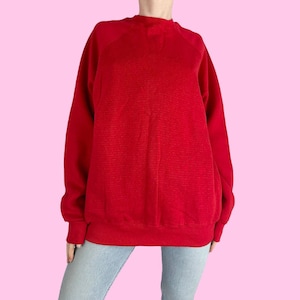 Vintage 90s Red Sweatshirt size large