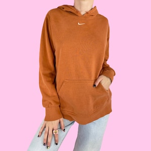 Burnt Orange Hoodie - Etsy