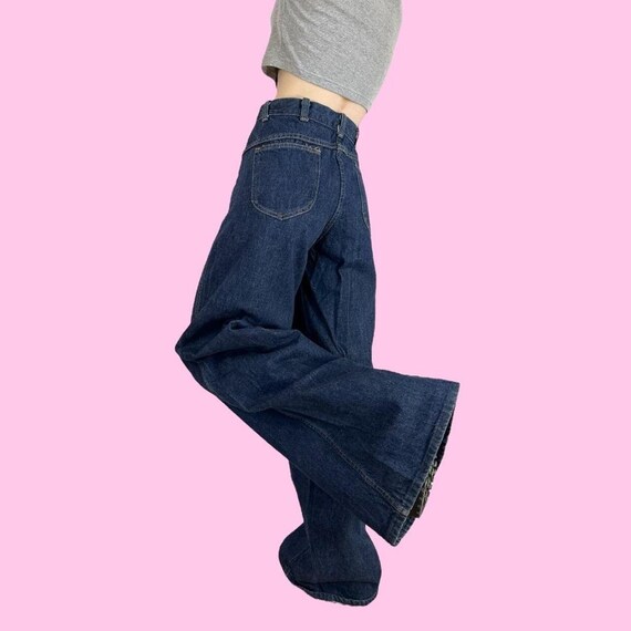 Oversized wide leg jeans online