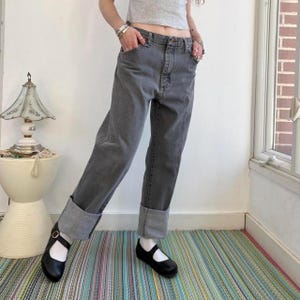 Vintage faded grey wash western jeans by Wrangler W30/31 image 2