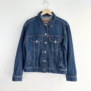Levis Denim Trucker Jacket Size Small