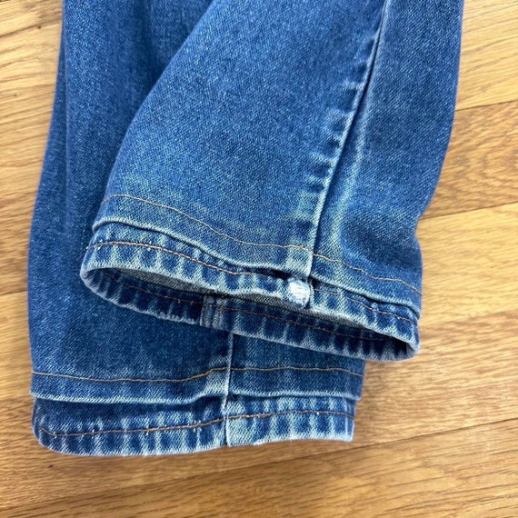 Vintage 70s Wrangler Western Jeans W23 XXXS XXS - image 7