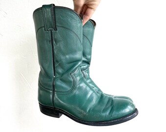 Vintage Cowboy Boots Retro 2000s Y2K + Corral + 1976 + Hearts +