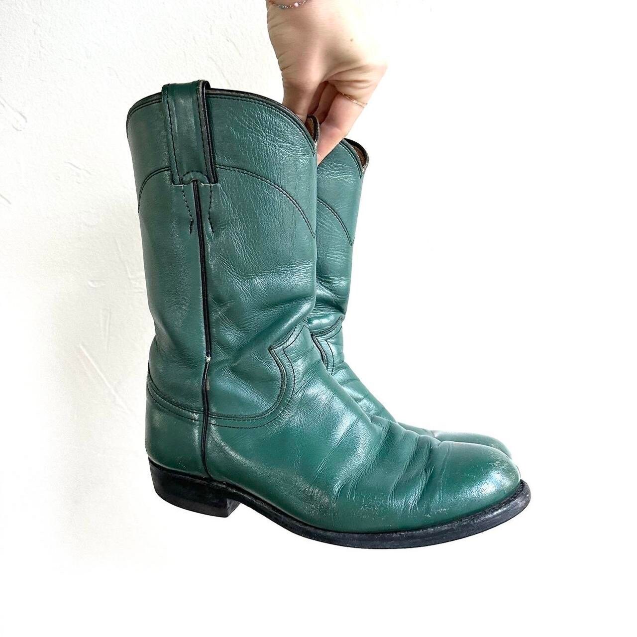 Justin green boots deals