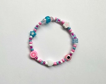 Braccialetto di perline personalizzabile: gioielli trendy anni '90 con orgoglio