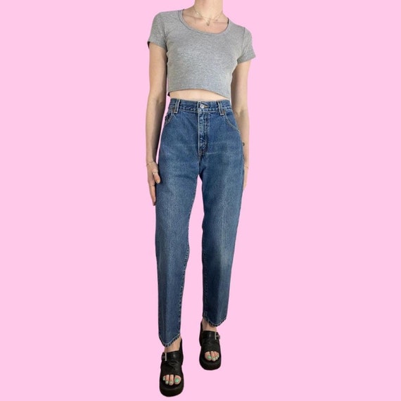 Y2K Levi's 550 Relaxed Fit Jeans Size 8 W29 W30 - Etsy