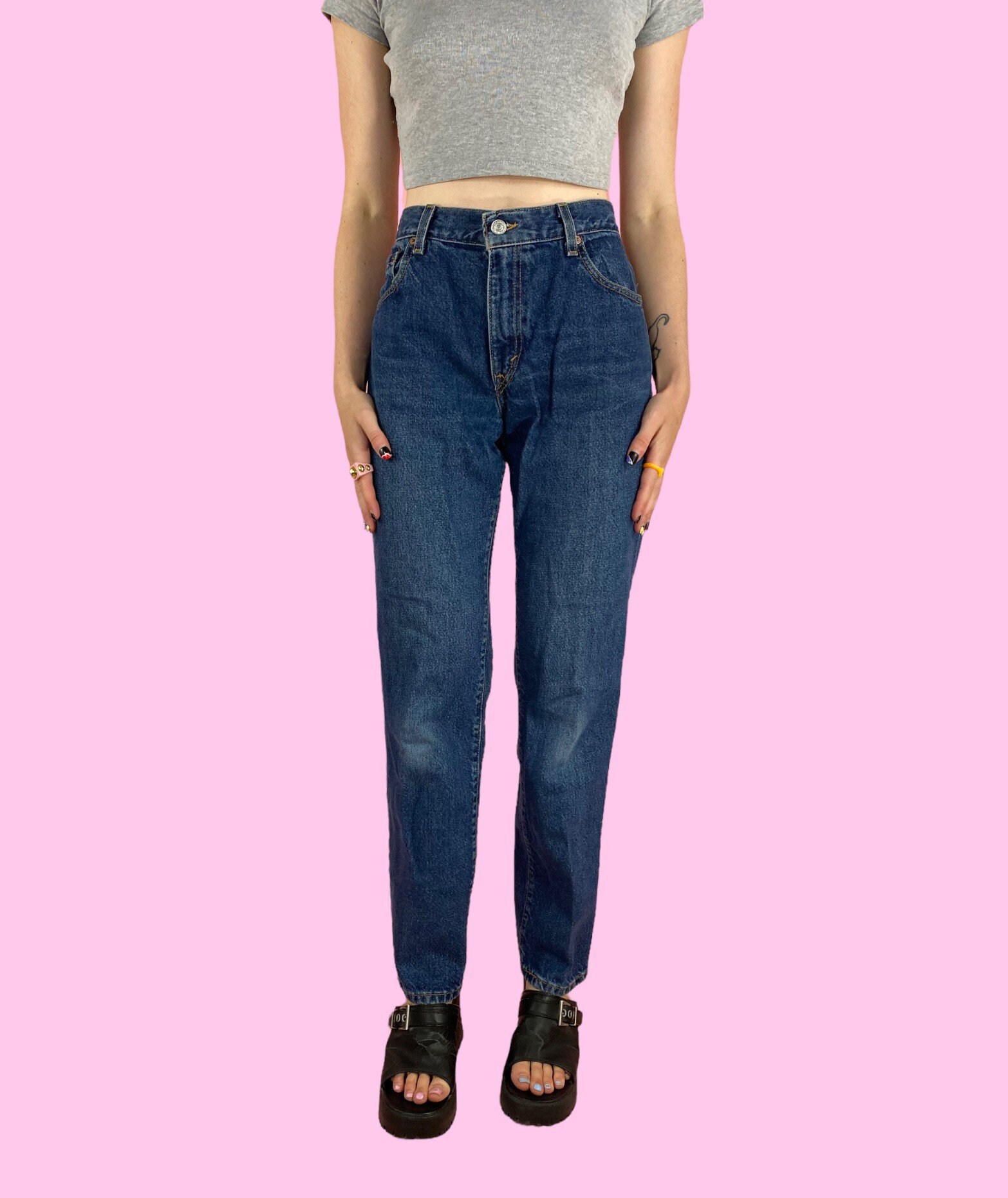 550™ Relaxed Fit Men's Jeans - Dark Wash | Levi's® US