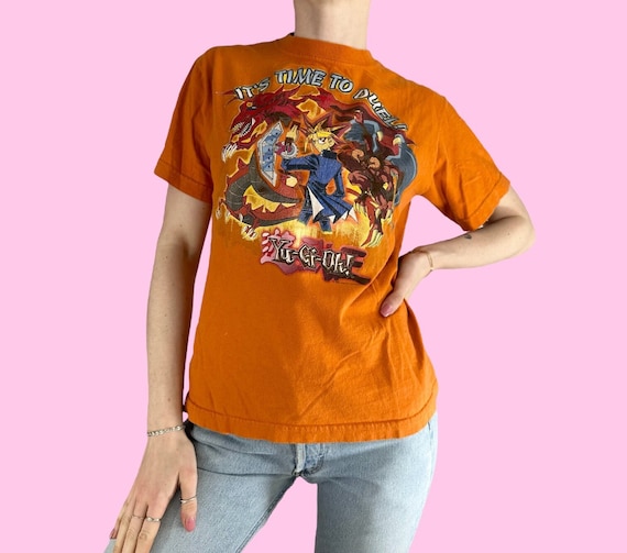 Vintage 90s Yu-Gi-Oh! T-shirt  Size Small View 2
