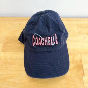 Y2K Navy Blue/Pink Coachella Baseball Hat