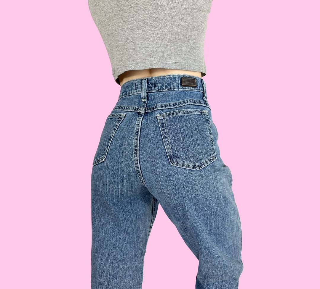 Y2K Lee Relaxed Fit Mom Jeans Size 6 W30 W29 - Etsy