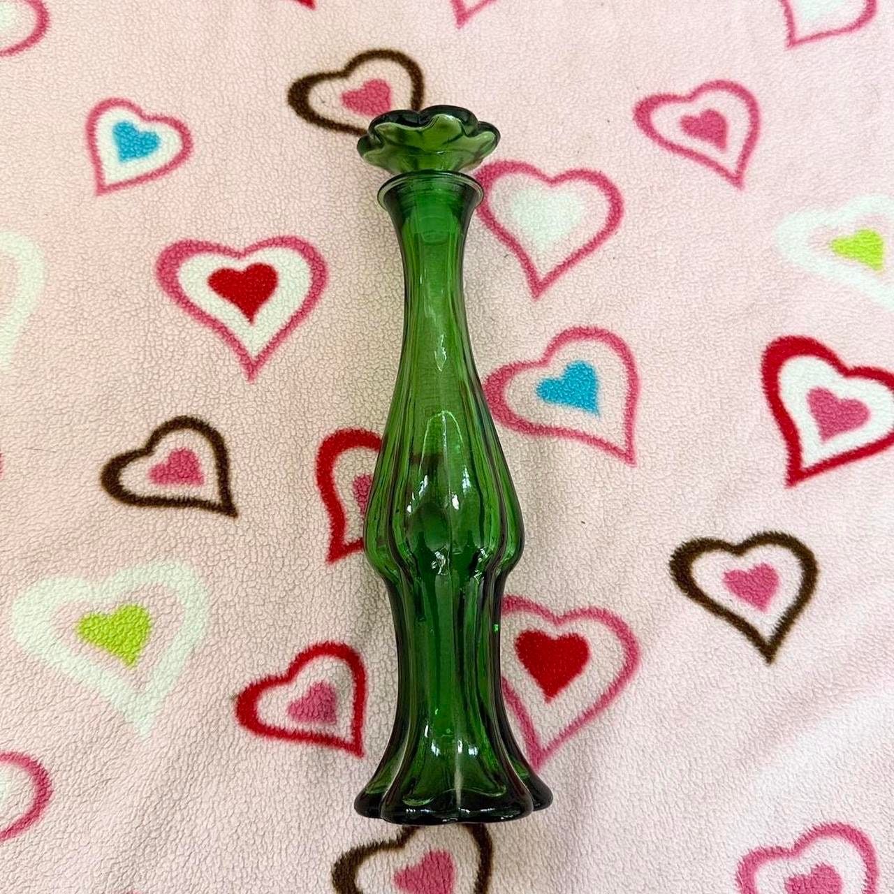 Vintage Avon Emerald Green Bud Vase - Etsy