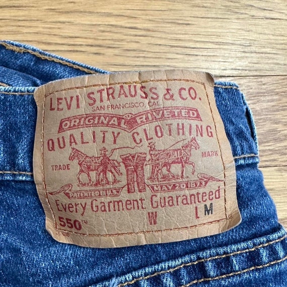 Y2K Levis 550 Relaxed Fit Jeans Size 10 M Pet W29 - image 6
