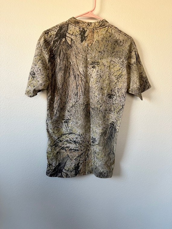 Maglietta Mimetica Uomo Con Bandiera USA Ricamata – Realtree E Mossy Oak – Abbigliamento Caccia E Casual - 5