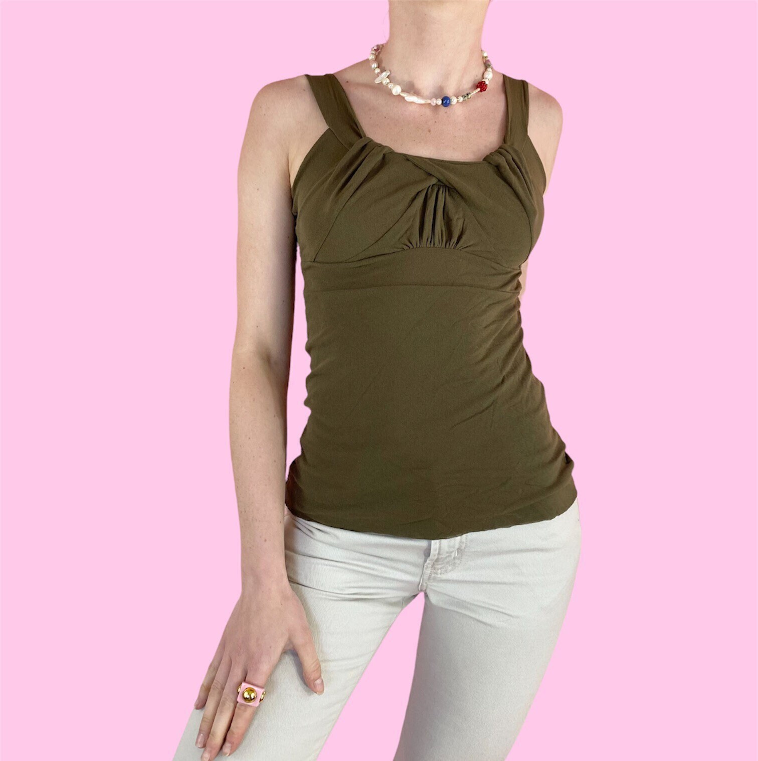 Dark Brown Cami - Etsy