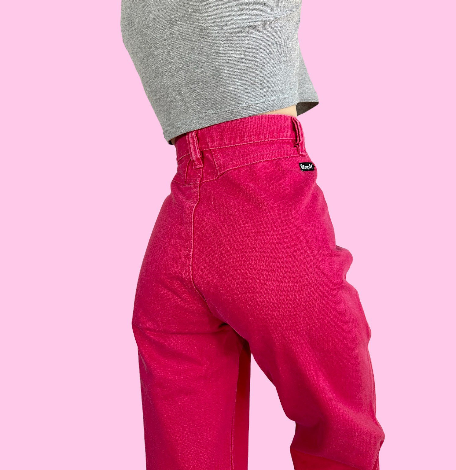 Vintage 90s Wrangler Bright Magenta Pink Jeans W27 - Etsy Denmark
