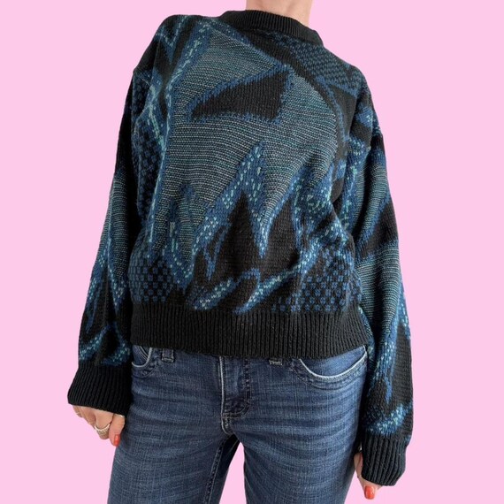 トップス [Archive] 80s Dark Blue Ds Knit archive] 80s dark blue ds knit