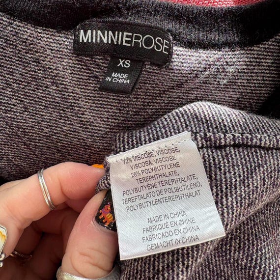 Black and multicolor zig zig chevron sweater by M… - image 8